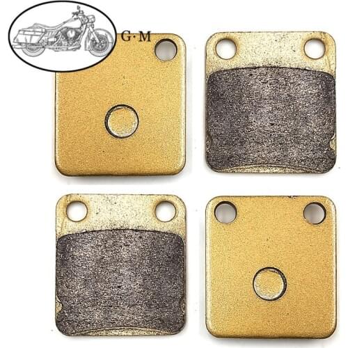 Motorcycle Front Brake Pads For YAMAHA ATV Wolverine YFM350 XV/XW/XX/XY 2WD 2006 2007 2008 2009