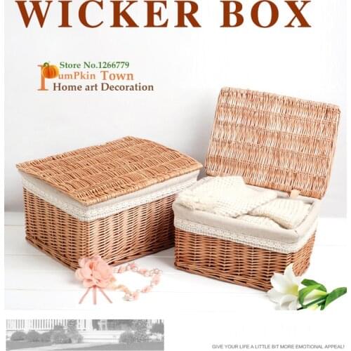 Pumpkin Town Home Decor Cloth Storage Boxes