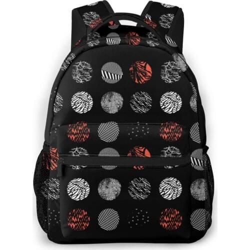 Twenty One Pilots Backpack for Girls Boys Travel RucksackBackpacks for Teenage school bag