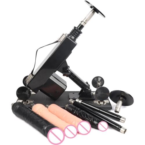 FREDORCH New Sex machines for Woman Automatic Female Masturbation Pumping Gun 3XLR sex machines for adults With Big Dildo Sexmac