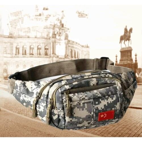 Waist Pack Men Sports Belt Bag Newest Travel Bum Bag Camouflage Waist Bag Fanny Pack Unisex Waterproof Phone Wallet Pouch