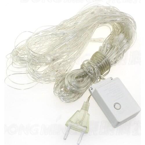 192 LED Web Fairy Lights Xmas christmas led net lights Multi Color 3m x 2m Led String Lamp Decoration + Power EU Plug 7set/lot