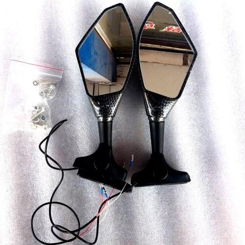 TL1000 1998-2002 Motorcycle Rearview Mirror with turning light For SUZUKI TL 1000 1998 1999 2000 2001 2002