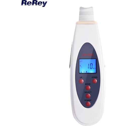 Ultrasonic Scraper Face Skin Peeling Deep Cleaner Blackhead Remover Ultrasonic Facial Cleanser Sonophoresis Treatment Massager