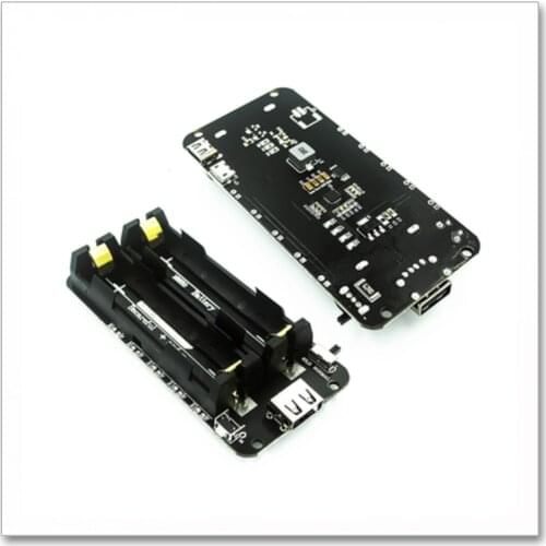 ESP8266 ESP32 Dual 18650 Lithium Battery Shield V8 5V 2.2A 3V 1A Mobile Power Bank Battery Charging Module Micro USB For Arduino