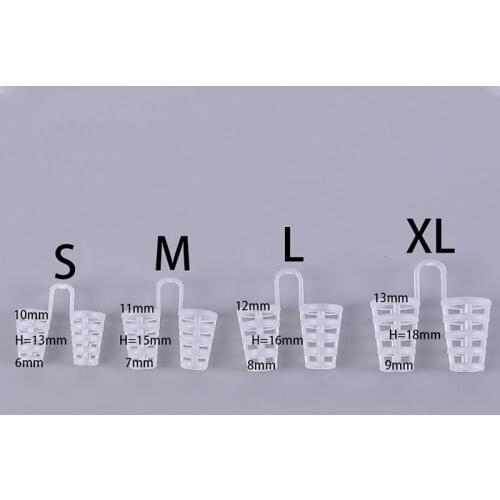 1PC Anti Snoring Solution Anti Snore Nose Clip Silicone Health Care Stopper