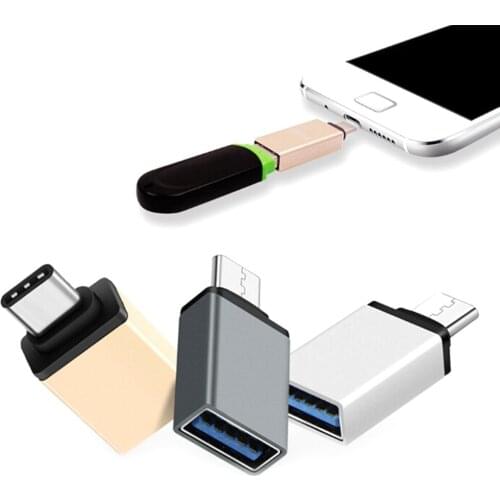 3.0 Converte USB-C Type-C To USB OTG Mini Adapter For Galaxy Note8 High Speed certified Cell Phone Charger