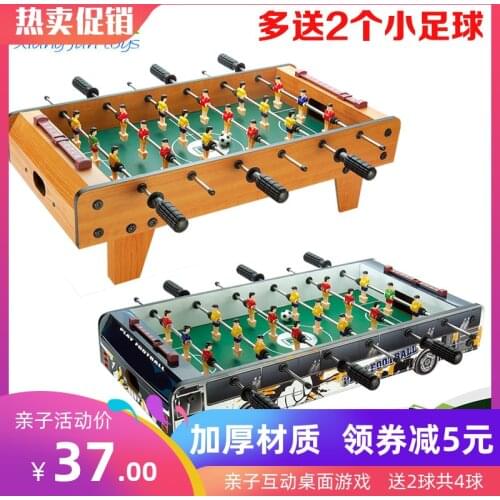 Childrens Table Football Machine Desktop Table Toy Boy Adult Entertainment Double Parent-child Interactive Game Soccer Table