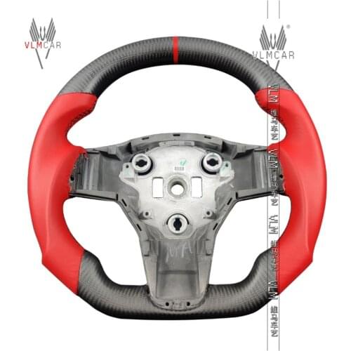 Private Custom Carbon Fiber Steering Wheel for Tesl a model 3