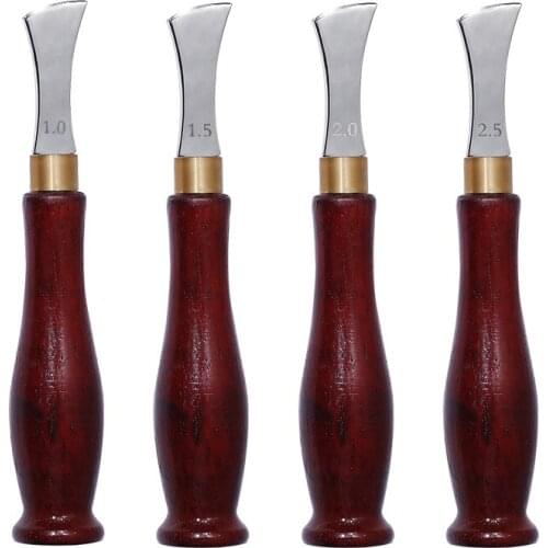 Sewing Tools Leather Shallow Slot Edge Line Edge Device Trimmer Leather Crimping Tools Sewing Supplies