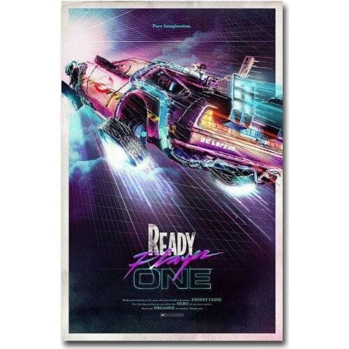J0234 Ready Player 2018 Movie 32 Silk Poster Art Light Canvas Home Decoration