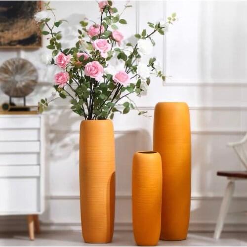 Vase декор дома JingdeZhen Ceramic Flower Vase Home Decor Wazony 60cm Decoracion Salon Casa Vases For Christmas 2021