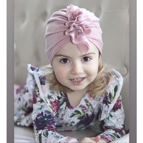 Fashion baby hat Soft Cotton Hats Cute Kids Caps Turban Newborn Boys Girls Beanies Hat Caps Accessories