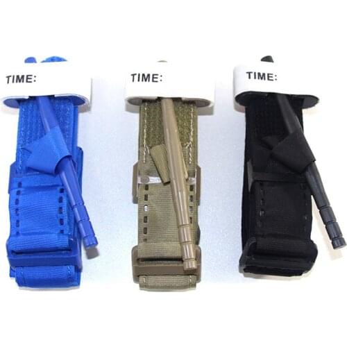 Outdoor First Aid Tourniquet Stap Quick Slow Release Buckle Blood Control Medical Emergency Portable One Hand Trauma Strap