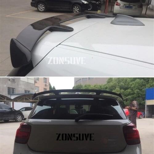 Use For BMW 1 Series F20 Roof Spoiler 2019-2012 Year 5-door Real Carbon Fiber Rear Wing Sport Accessories Body Kit