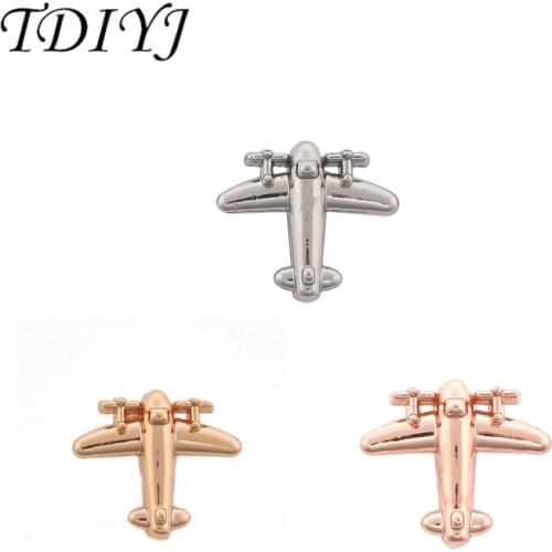 TDIYJ Design 6Pcs Mixed Airplane Keeper Charm Bead for Leather Band Bracelet Valentine Gifts