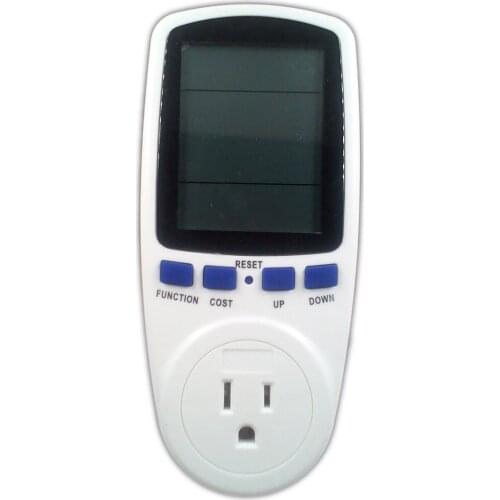 US Plug Digital Voltage Power Analyzer Monitor Tester Watt meter Power Energy Meter Automatic Kwh Power Switch 0-9999cost