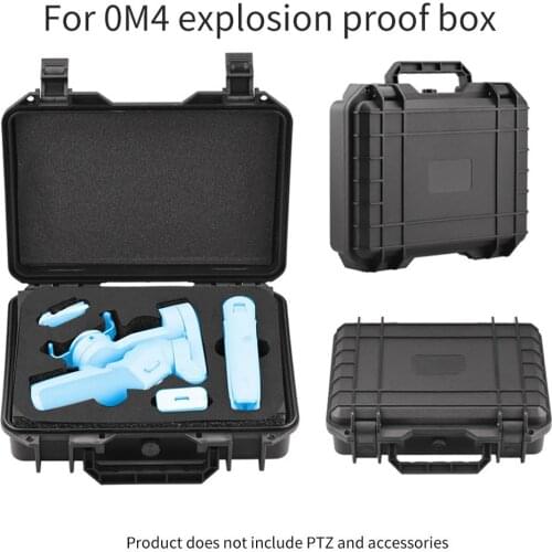 Explosion-Proof Box for Osmo Mobile 3 4 Storage Bag Waterproof Hard Cover Shell Handbag Travel Case OM4 Stabilizer Accessories
