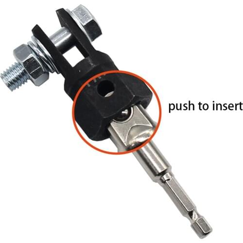 1/2 Inch Scissor Jack Adapter With Chrome Vanadium Steel Socket Adapter Drive Impact Wrench For Most Jacks
