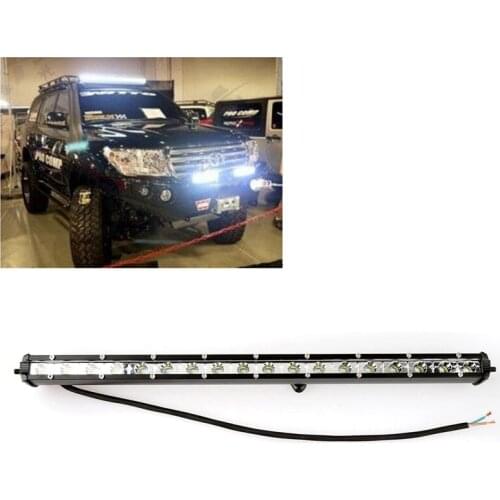 12v 24v 20" Led offroad light bar Car truck ATV Tractor Trailer spot flood led driving light Crane Forklift head Lantern lights