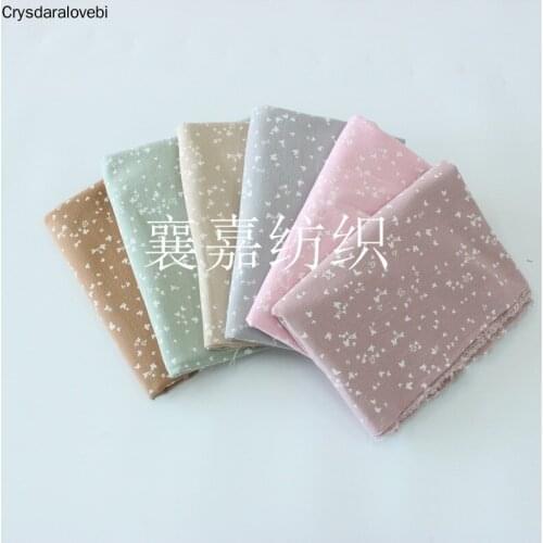 200x140cm Fabric Drape Cotton and Linen Double Gauze Crepe Baby Clothes Fabric Ladies Skirt Sleepwear Fabrics