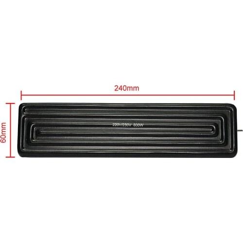 BGA Rework Station Heating Ceramic Plate Heater 240x60mm 600W With Temperature Sensor