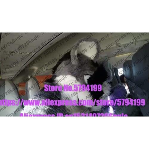Customized Available REAL PHOTO wolf CAT full sets husky dog Suit fursuit Costume dx001 fox Party Carnival Gift