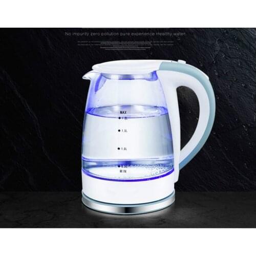Electric kettle Glass electric stainless steel household automatic power failure 1.8L large capacity kettles