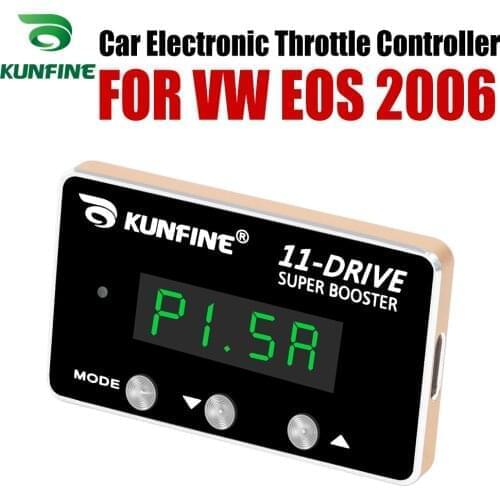 KUNFINE Car Electronic Throttle Controller Racing Accelerator Potent Booster For VW EOS 2006 Tuning Parts 11 Drive