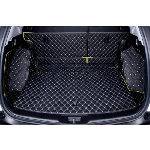 Leather Accessories Interior Rear Cargo Trunk MAT Pad 1set for Honda for CRV for CR-V 2017-2018
