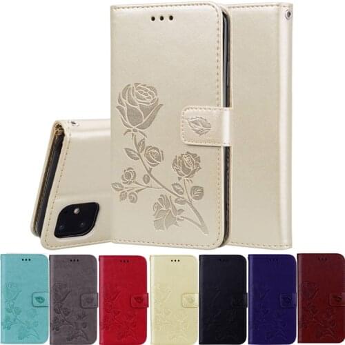 Girls Flower Rose Wallet Leather Case for Samsung A20E A20 A30 A40 A50 A70 A30S A50S A10 J2 A2 Core J4 J6 J8 2018 Flip Cover