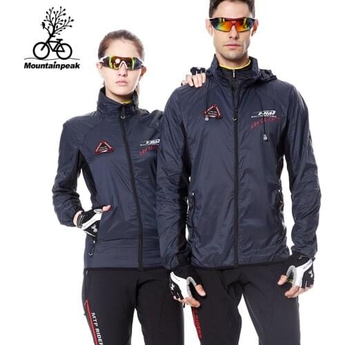 Mountainpeak Summer Autumn Riding Coat MTB Road Bike Cycling Jacket Breathable Clothes Couple Skin Sunscreen Windbreaker