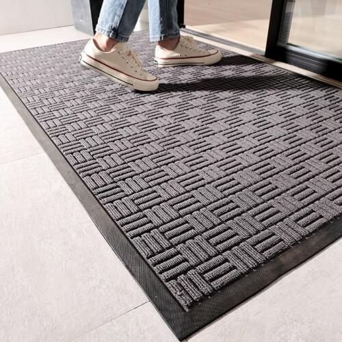 European-style hotel entrance rubber non-slip mats mall entrance door mats home dustproof household mats
