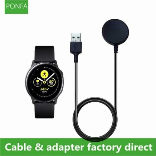 USB Charging Cable fast Charger Dock Power Adapter for Samsung Galaxy Watch Active 2 40mm 44mm smart watch accessory for Watch 3