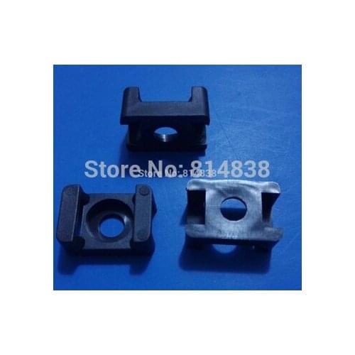 Wkooa HC-1 Black Saddle Type Tie Mount For 5.2mm Plastic Cable Tie