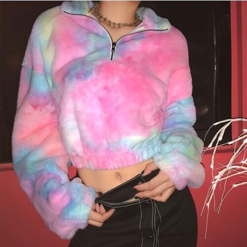 YINGAICONG Artificial Fur Coats