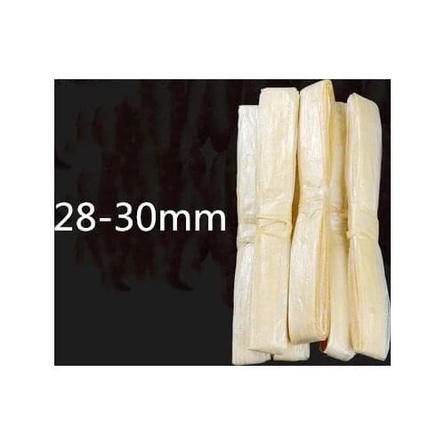 10pcs Sausage Packaging Tools 2.6M 28mm~30mm for Sausage Salami Hot Dog Casing Hamburger Cook Tool Basters Inedible Casings