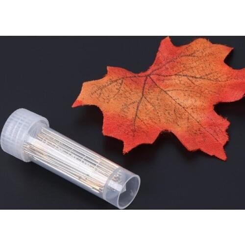 53CA 100pcs Large Eye Embroidery Fabric Cross Stitch Needles Sewing Craft 24# For 9CT