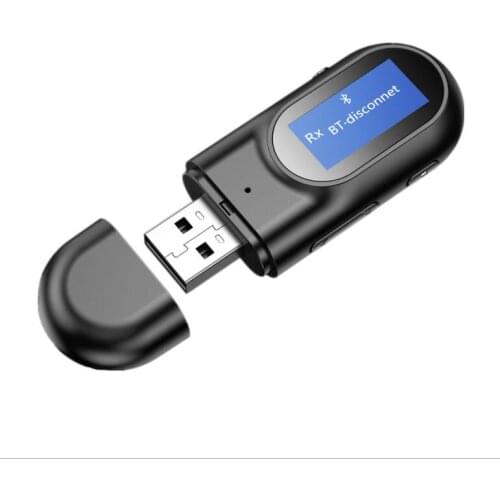 2021 NEW JEDX T17 V5.0 2 IN 1 Wrieless Bluetooth Transmitter Receiver Working for PC TV,DVD Smart Phone, Speakers