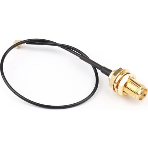 Areyourshop PCI U.FL / IPX to SMA Female CableAdapter 1.13mm Coaxial Pigtail 15cm 1/4Pcs High Quality Wires for Connector