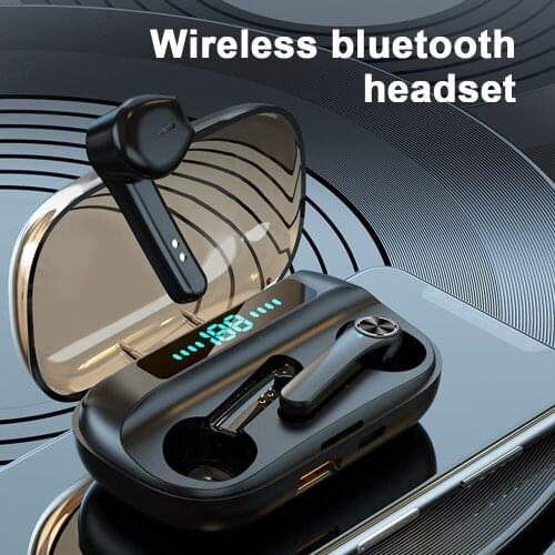 Bluetooth 5.0 Earphones 1500mAh Charging Box Wireless Headphone 9D Stereo Sports Waterproof Earbuds Headsets With Microphone