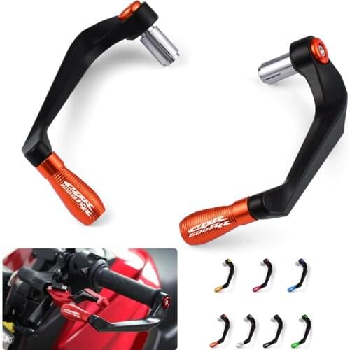 CNC Aluminum Motorcycle Handlebar Grips Guard Brake Clutch Levers Guard Protector For Honda CBR600RR CBR 600 RR CBR600 RR
