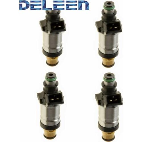 Deleen 4x High impedance Fuel Injector FJ262 / 842-12120 / 06164-P0A-A00 For Honda Car Accessories