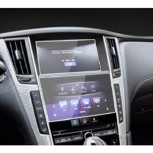 For Infiniti Q50 Q60 2016-2020 Car GPS navigation film LCD screen Tempered glass protective film Anti-scratch Film Accessories