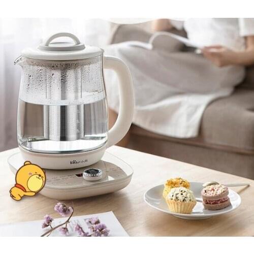 Household multi-functional small health pot office glass tea maker J06