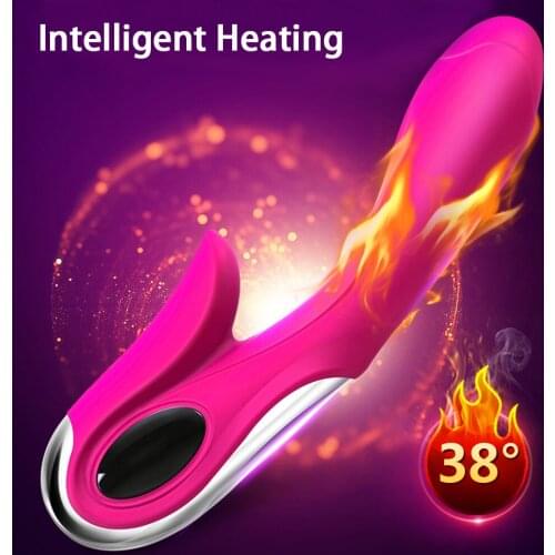 Dildo Rabbit Vibrator Massager Clitoris Stimulator Erotic Sex Toys for Women G Spot Massager Double Motors Female Masturbators