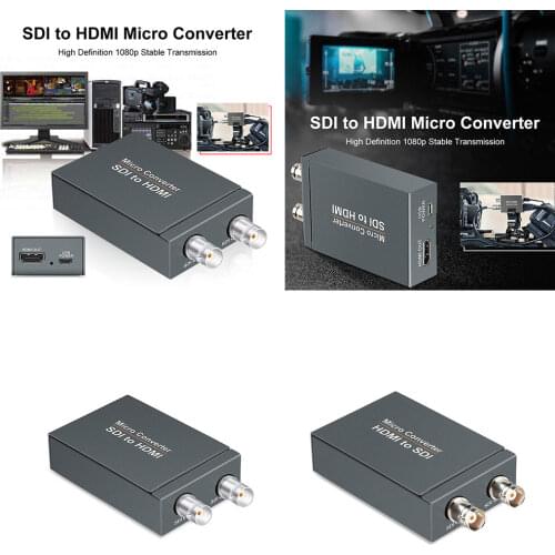 HD to 3G-SDI/HD 1080p Converter HD/SDI Embedded Audio Converter with Data Cable SDI to HD/HD to SDI