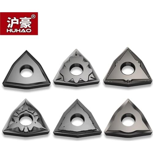 HUHAO 1 pc CNC Blade German Lathe Outer Cutter WNMG080404 Turning Bit Lathe Cutter Tool Alloy Cutter Head Turning Tool