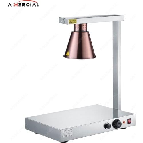 DR4 electric stainless steel food warmer Lamp heating warming lamp light for hotel buffet restaurant equipment