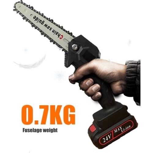 Mini Chainsaw Electric Chain Saw Tool Adjustable Speed Electric Saw Saber Saw Portable for Wood Cutting Chainsaw droshipping